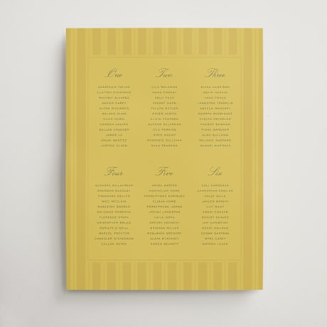 Custom Seating Charts