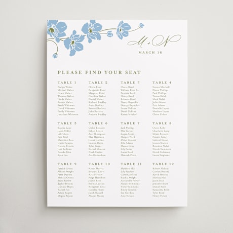 Custom Seating Charts