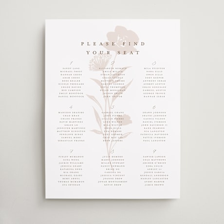 Custom Seating Charts