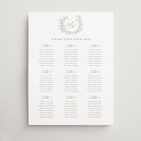 Custom Seating Charts