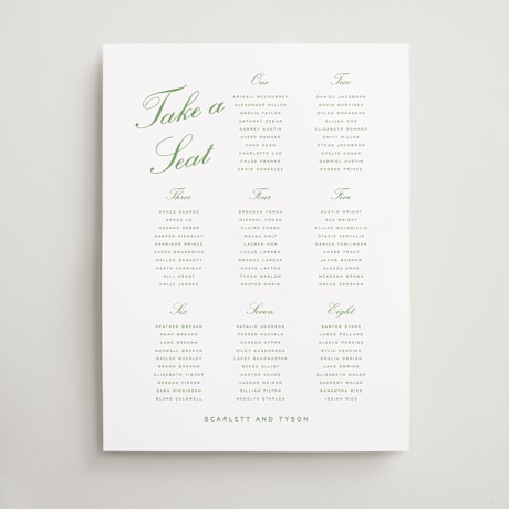 Custom Seating Charts