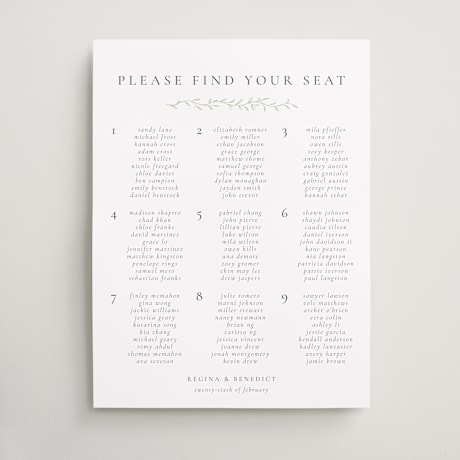 Custom Seating Charts