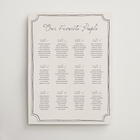 Custom Seating Charts