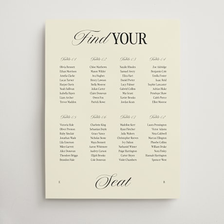 Custom Seating Charts