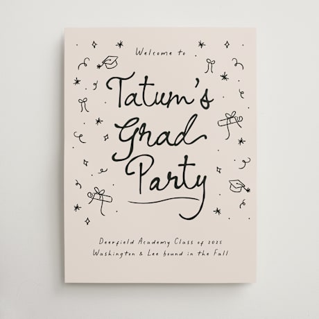 Graduation Welcome Signs