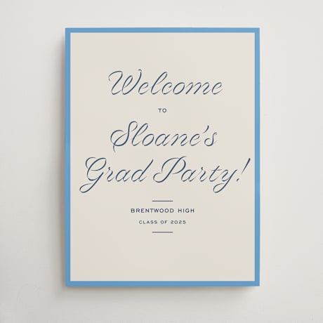 Graduation Welcome Signs
