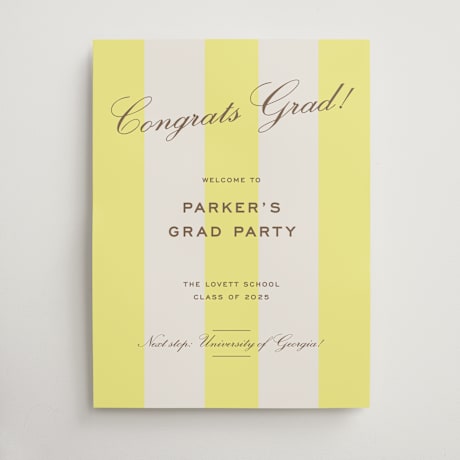 Graduation Welcome Signs