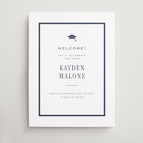 Graduation Welcome Signs