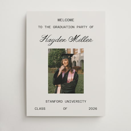 Graduation Welcome Signs