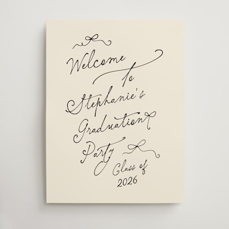 Graduation Welcome Signs