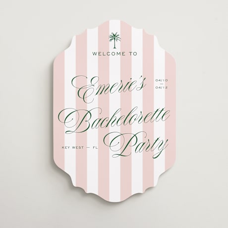 Wedding Party Signs