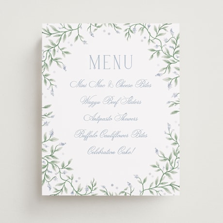 Graduation Menu Signs