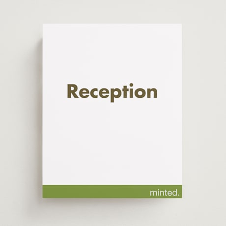 Reception Signs