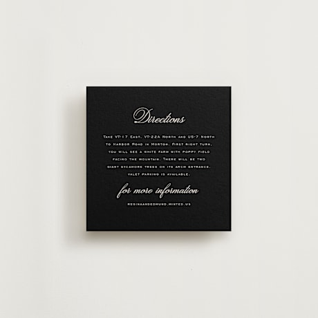 Direction Cards