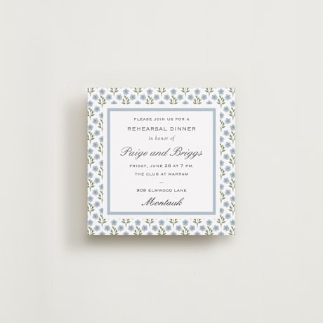 Rehearsal Dinner Cards