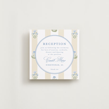 Reception Cards