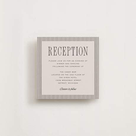 Reception Cards