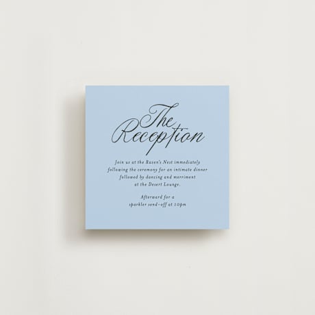 Reception Cards