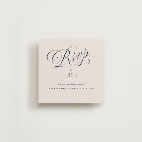 RSVP Online Enclosure Cards