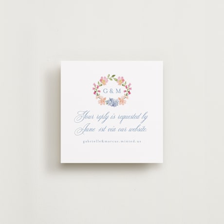 RSVP Online Enclosure Cards