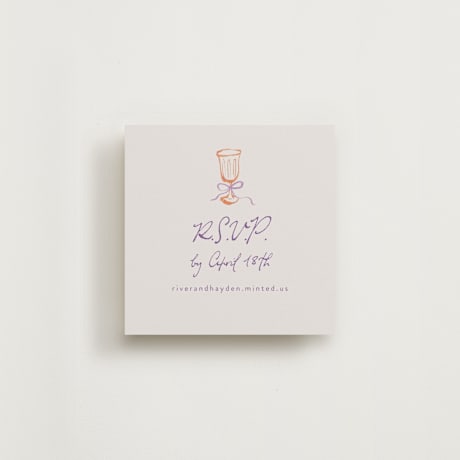 RSVP Online Enclosure Cards