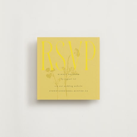 RSVP Online Enclosure Cards