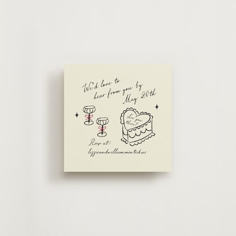 RSVP Online Enclosure Cards