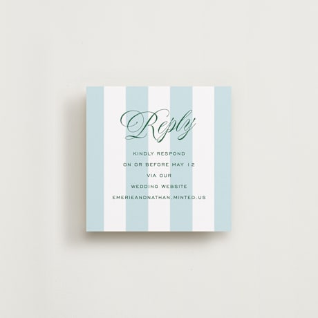 RSVP Online Enclosure Cards