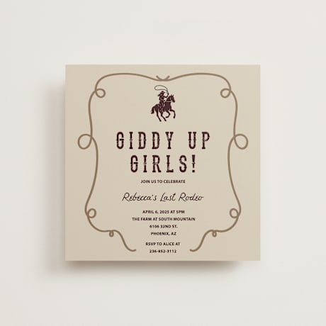 Bachelorette Party Invitations