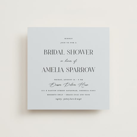 Bridal Shower Invitations