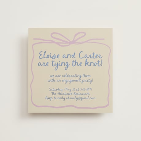 Engagement Party Invitations