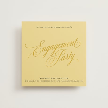 Engagement Party Invitations