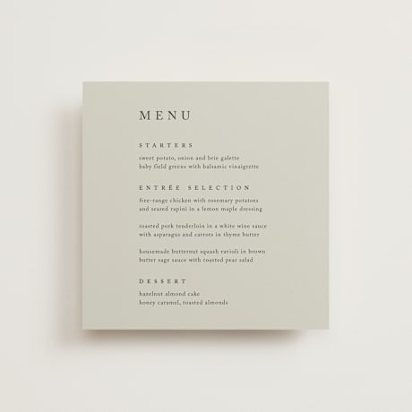 Menus