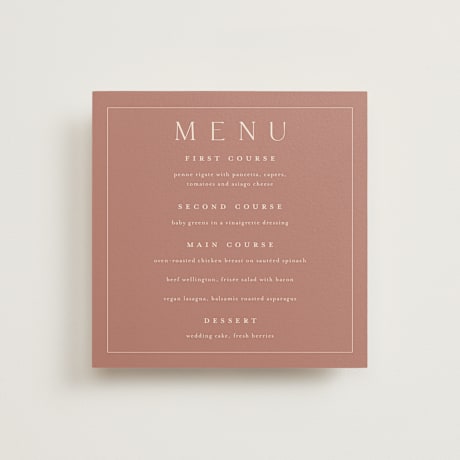 Menus