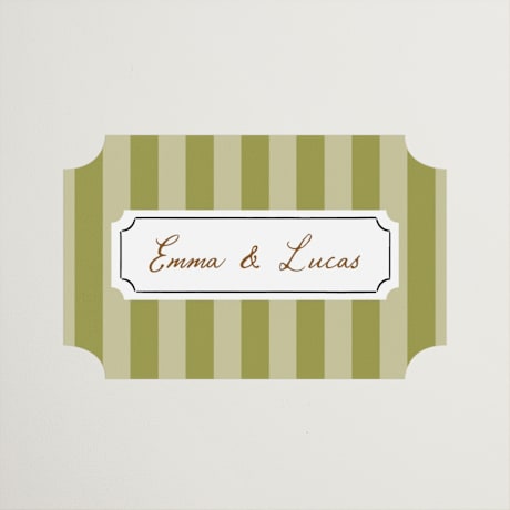 Bridal Shower Favor Stickers