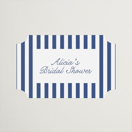 Bridal Shower Favor Stickers