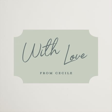 Bridal Shower Favor Stickers