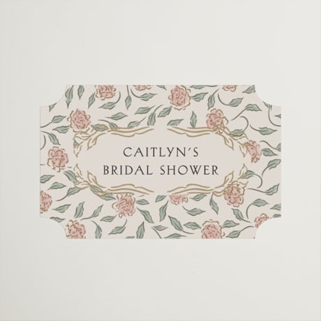 Bridal Shower Favor Stickers
