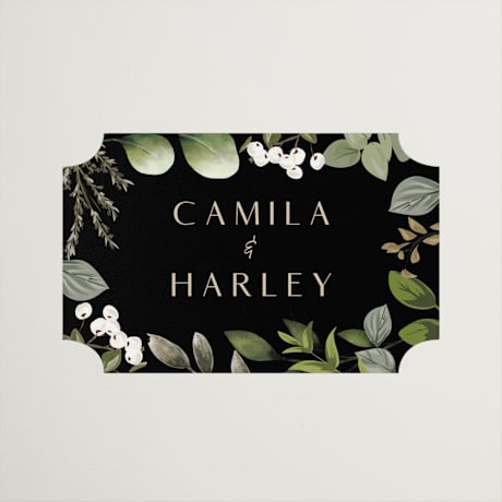 Engagement Party Favor Stickers