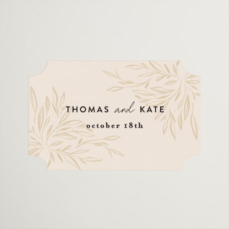 Rehearsal Dinner Favor Stickers