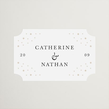 Rehearsal Dinner Favor Stickers