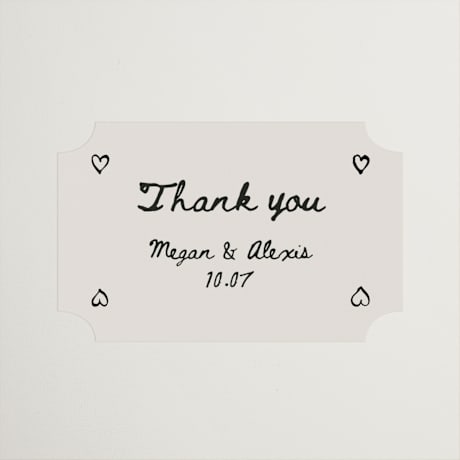 Wedding Favor Stickers