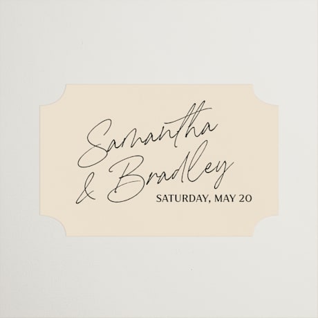 Wedding Favor Stickers