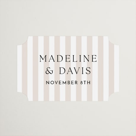 Wedding Favor Stickers