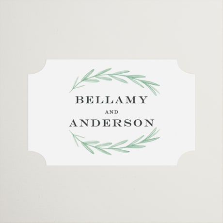 Wedding Favor Stickers