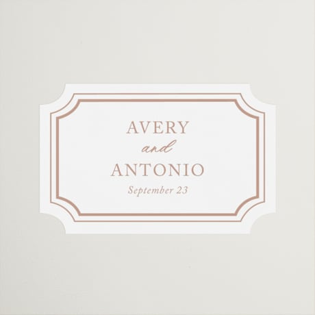 Wedding Favor Stickers