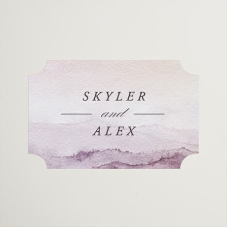 Wedding Favor Stickers