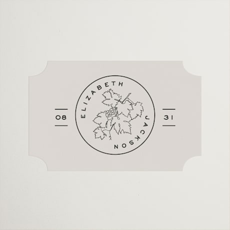 Wedding Favor Stickers