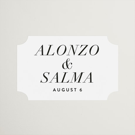 Wedding Favor Stickers