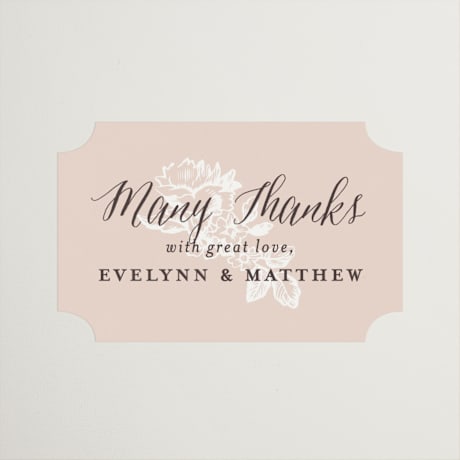 Wedding Favor Stickers